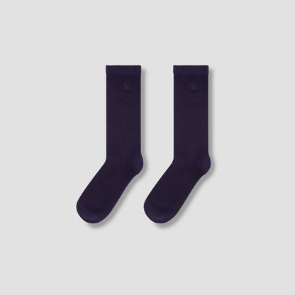 Plain Compression Socks (12-Set - Crew Length)