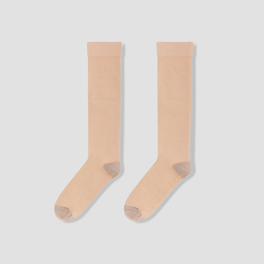 Silver Yarn Compression Socks (Crew Length)